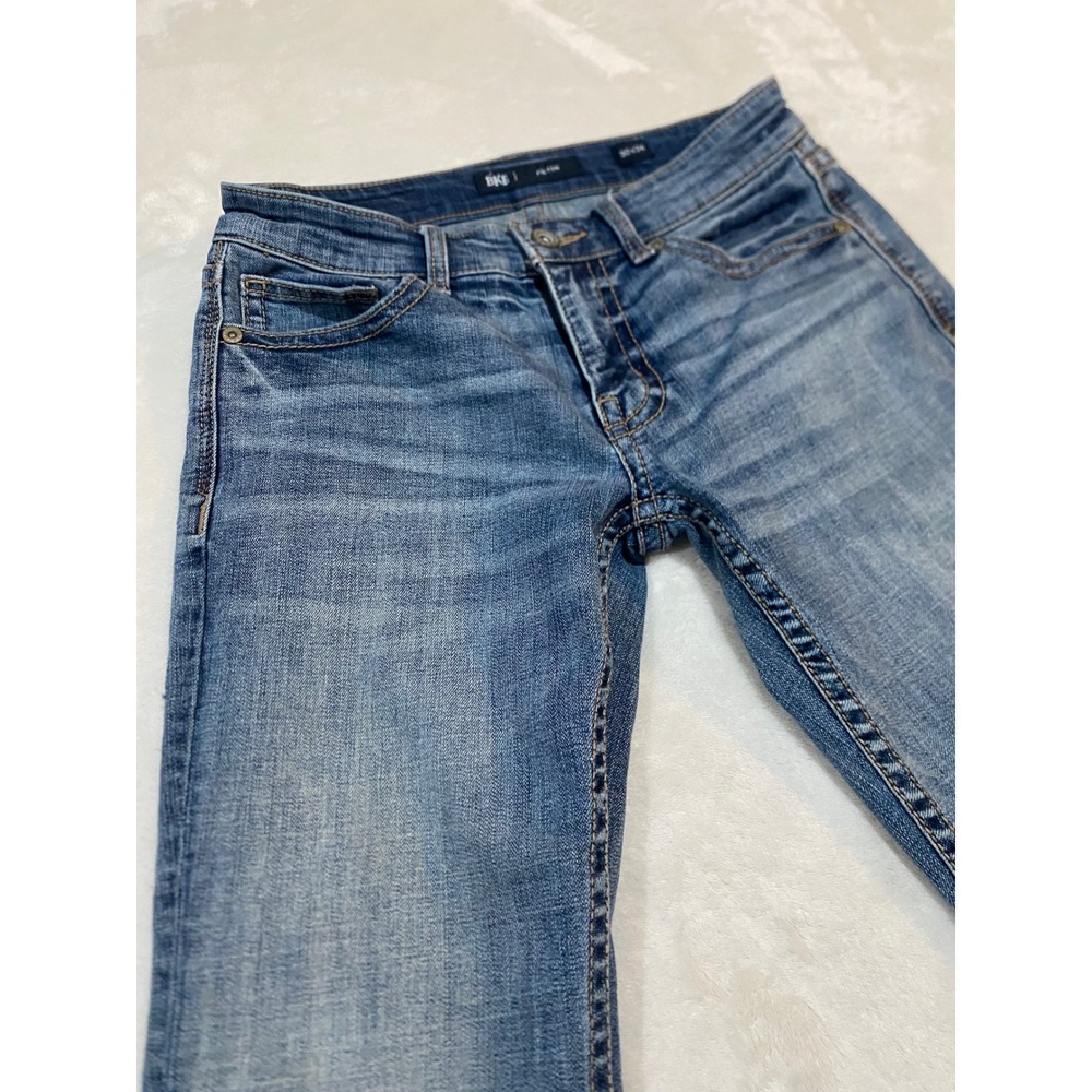 BKE Fulton Men Medium Wash Bootcut Stretch Jeans 30x34